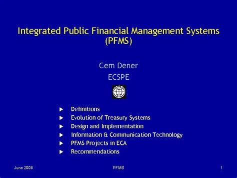 Integrated Public Financial Management System .